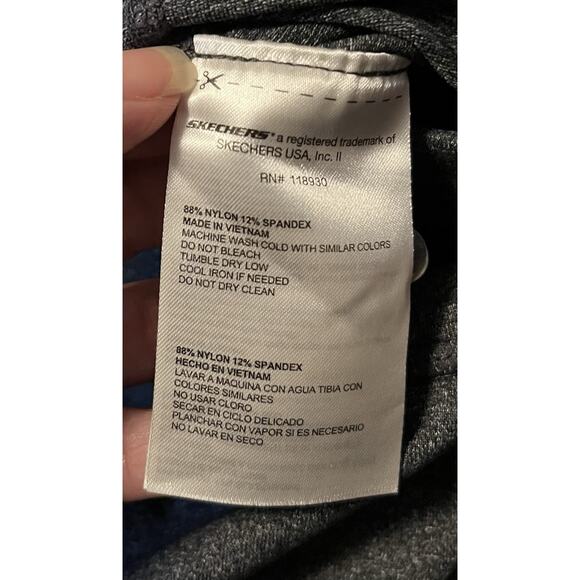 Skechers Go Walk Pant Straight Leg Women’s Size Medium Back Pocket Stretch Gray - Picture 6 of 10